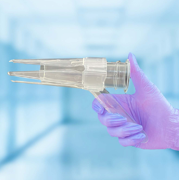 Espéculo Vaginal Desechable con Luz: Diseño de Apertura Radial