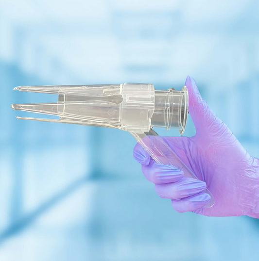 Espéculo Vaginal Desechable con Luz: Diseño de Apertura Radial